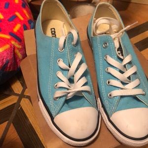 Blue converse